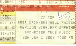 Ted Nugent / Kenny Wayne Shepard / ZZ Top on Jun 1, 2003 [866-small]