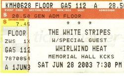 Quintron and Miss Pussycat / The White Stripes / Whirlwind Heat on Jun 28, 2003 [873-small]