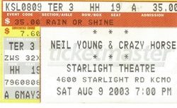Lucinda Williams / Neil Young & Crazy Horse on Aug 9, 2003 [876-small]
