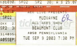 Powerman 5000 / V Shape Mind / Fingertight / Mudvayne on Sep 9, 2003 [881-small]