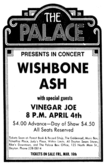 Wishbone Ash / vinegar joe on Apr 4, 1973 [883-small]