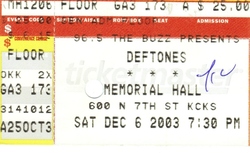 Thursday / Thrice / Deftones on Dec 6, 2003 [919-small]