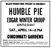 Humble Pie / Edgar Winter / Gentle Giant on Apr 14, 1973 [936-small]