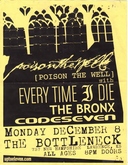 Codeseven / Poison the Well / Everytime I Die / The Bronx on Dec 8, 2003 [966-small]