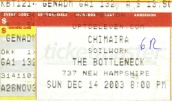 As I Lay Dying / Bleeding Through / Soilwork / Chimaira on Dec 14, 2003 [969-small]