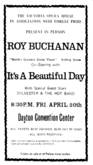 Roy Buchanan / It's A Beautiful Day / Sylvester & The Hot Band on Apr 20, 1973 [994-small]