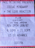 Zodiac Mindwarp & the Love Reaction / Beki Bondage & The Bombshells on Jun 29, 1987 [279-small]