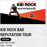 Kid Rock / Grand Funk Railroad on Apr 16, 2022 [152-small]