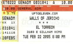 Full Blown Chaos / Premonitions of War / Bury Your Dead / Walls of Jericho on Feb 22, 2005 [207-small]