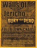 Full Blown Chaos / Premonitions of War / Bury Your Dead / Walls of Jericho on Feb 22, 2005 [208-small]
