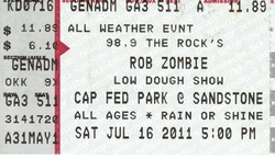 Escape The Fate / As I Lay Dying / Troglodyte / Rob Zombie / Hammerlord / All That Remains on Jul 16, 2011 [264-small]