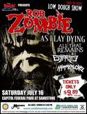 Escape The Fate / As I Lay Dying / Troglodyte / Rob Zombie / Hammerlord / All That Remains on Jul 16, 2011 [265-small]