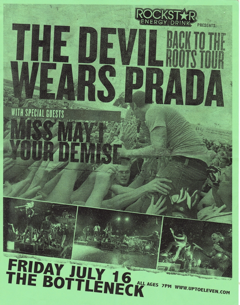 devil wears prada tour setlist