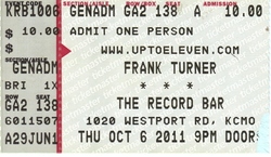 Frank Turner & The Sleeping Souls on Oct 6, 2011 [274-small]