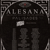 Alesana / Palisades / Vampires Everywhere / Our Sorrows on Aug 24, 2022 [301-small]