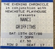 Nanci Griffith on Oct 15, 1988 [411-small]