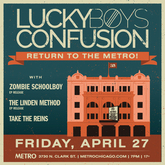 Lucky Boys Confusion / Zombie Schoolboy / The Linden Method / Take The Reins on Apr 28, 2018 [794-small]