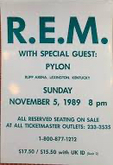 R.E.M. / Pylon on Nov 5, 1989 [036-small]
