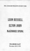 Leon Russell / Elton John / McKendree Spring on Nov 21, 1970 [032-small]