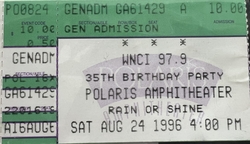 J’son / Tina Arena / No Mercy / KC and the Sunshine Band / Color Me Badd / Stevie Nicks on Aug 24, 1996 [338-small]