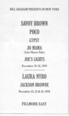 savoy brown / Poco / Gypsy / Jo Mama on Dec 18, 1970 [039-small]