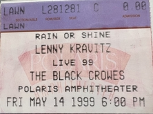 Lenny Kravitz / The Black Crowes / Everlast on May 14, 1999 [391-small]
