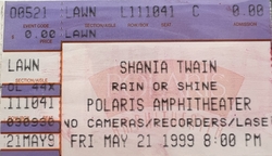 Shania Twain on May 21, 1999 [392-small]