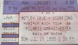Mötley Crüe / Scorpions on Jul 11, 1999 [400-small]