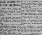 James Taylor  / Victoria on Jan 25, 1971 [042-small]