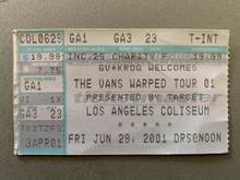 Vans Warped Tour on Jun 29, 2001 [493-small]