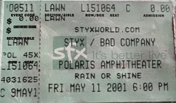 Bad Company / Styx / Billy Squier on May 11, 2001 [542-small]