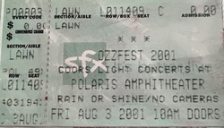 Ozzy Osbourne on Aug 3, 2001 [559-small]