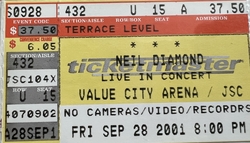 Neil Diamond on Sep 28, 2001 [569-small]