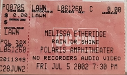 Melissa Etheridge / Rosey  on Jul 5, 2002 [640-small]