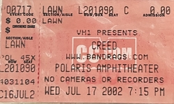 Creed / Jerry Cantrell / 12 Stones on Jul 17, 2002 [642-small]