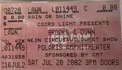 Brooks & Dunn / Dwight Yoakam / Trick Pony / Gary Allan / Chris Cagle / Cledus T. Judd on Jul 20, 2002 [646-small]