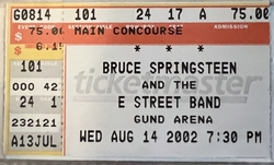 Bruce Springsteen and The E Street Band / Bruce Springsteen on Aug 14, 2002 [655-small]