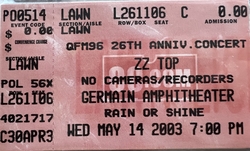 ZZ Top / Ted Nugent on May 14, 2003 [810-small]