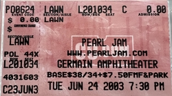 Buzzcocks / Pearl Jam on Jun 20, 2003 [816-small]