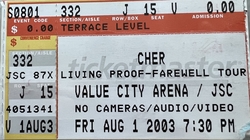 Cher / Tommy Drake on Aug 1, 2003 [831-small]