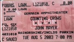 Counting Crows / John Mayer on Aug 5, 2003 [835-small]