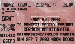 Farm Aid 2003 on Sep 7, 2003 [841-small]