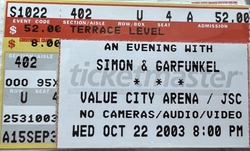 Simon and Garfunkel / The Everly Brothers on Oct 22, 2003 [844-small]