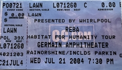 Reba McEntire / Billy Currington / Julie Roberts on Jul 21, 2004 [876-small]