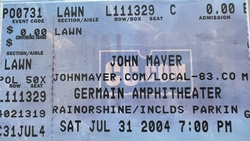John Mayer / Maroon 5 on Jul 31, 2004 [880-small]