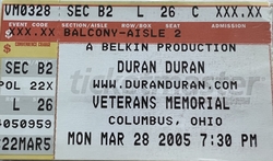 Duran Duran / VHS or Beta on Mar 28, 2005 [891-small]