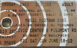 Tom Petty and The Heartbreakers / John Fogerty / Robert Randolph and the Family Band / Devo / Bloc Party / Lou Reed / Counting Crows / Def Leppard / Joan Jett and the Blackhearts / Mofro / Public Enemy / Kid Rock / The Black Eyed Peas / Whodini / ... on Jun 10, 2005 [892-small]