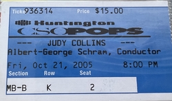 Judy Collins on Oct 21, 2005 [911-small]