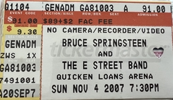 Bruce Springsteen / Bruce Springsteen and The E Street Band on Nov 4, 2007 [966-small]