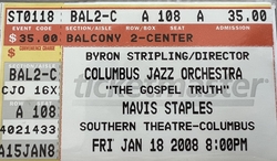 Columbus Jazz Orchestra / Mavis Staples on Jan 18, 2008 [968-small]